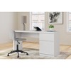 Signature Design by Ashley Onita 60" Home Office Desk, White - image 2 of 4