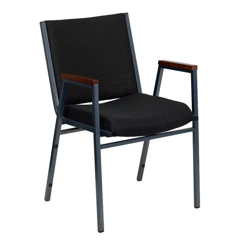 Flash Furniture HERCULES Series Heavy Duty Stack Chair with Arms, 1 of 12