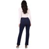 Rekucci Women's Secret Figure Pull-On Straight Leg Jeans – Mid-Rise, Stretch Denim, Slimming Fit, Sculpting & Comfortable Everyday Style - 3 of 4