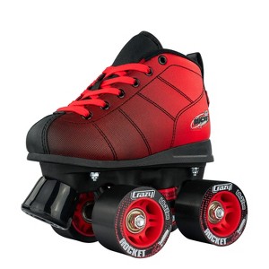 Crazy Skates Adjustable Rocket Roller Skates For Girls And Boys - Great Beginner Kids Quad Skates - 1 of 4