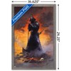 Trends International Frank Frazetta - Death Dealer 3 Framed Wall Poster Prints - 3 of 4