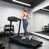 3.5HP Foldable Treadmill for Home with Incline, 10MPH, 350Lbs Capacity, Heart Rate Sensors, Type-C & USB Charging, Bluetooth Speaker - 2 of 4
