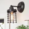 LNC Crux 3.9-in W 1-Lights Rustic Bronze Farmhouse Wall Lights - 2 of 4