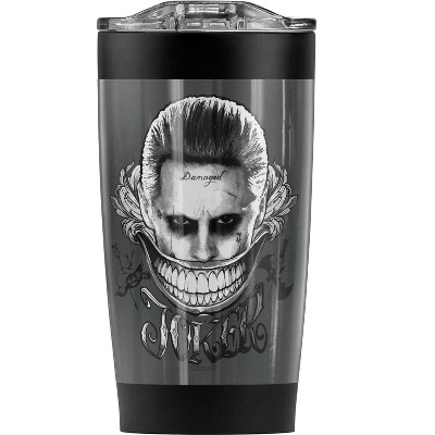 Suicide Squad Joker Steel Tumbler 20oz Coffee Travel Mug