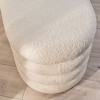 Nordlys Bouclé Storage Bench Modern Design Style Upholstery Entry - 3 of 4