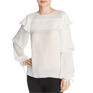 Parker Womens Finch Silk Pullover Blouse - 1 of 1