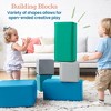 ECR4Kids SoftZone Toddler Foam Building Blocks, 7-Piece - 4 of 4