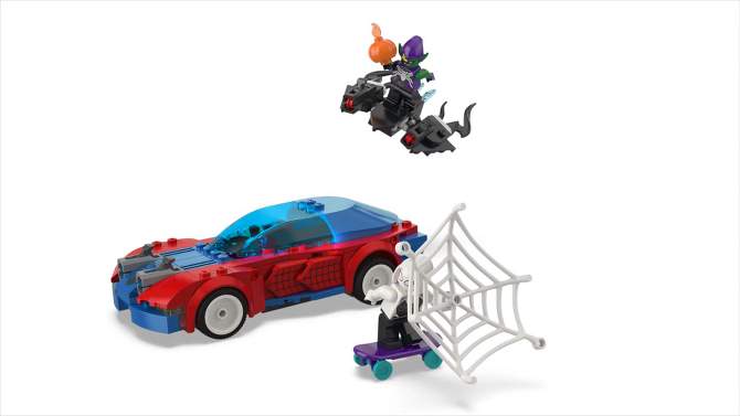 LEGO Marvel Spider-Man Race Car &#38; Venom Green Goblin Building Toy 76279, 2 of 9, play video