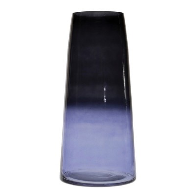 Melrose Soda Lime Glass Vase 12.5"H