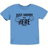 The Juniper Shop SmileyWorld Just Happy To Be Here Youth Short Sleeve Tee - 2 of 4