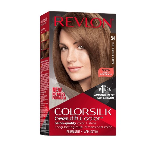 revlon dark golden brown results