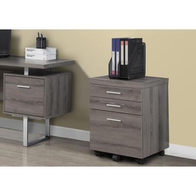 NicBex Mobile File Cabinet with 3 Storage Drawers Contemporary Under Desk Storage Filing Cabinet Office Cabinet for Home, Office