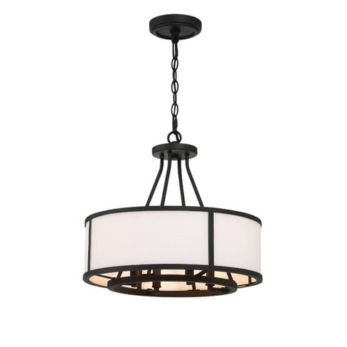 Crystorama Lighting Bryant 4 - Light Chandelier in  Black Forged - image 1 of 4