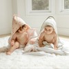 Ely's & Co. Hooded Towel & Washcloth Pink Cherries 2 Pack - 2 of 4