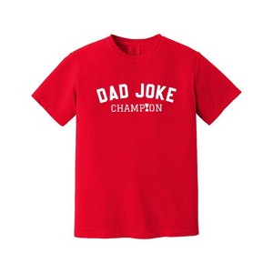 Simply Sage Market Men's Dad Joke Champion Short Sleeve Garment Dyed Tee - 1 of 2