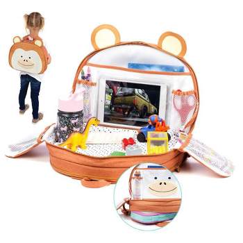 Lulyboo 10.5" Toddler Travel Activity Tray and Backpack 