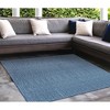 Liora Manne Carmel  Indoor/Outdoor Rug  Navy.. - 3 of 4