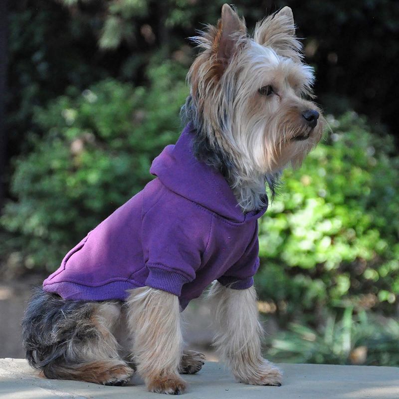 Doggie Design Flex-Fit Hoodie-Purple, 5 of 7