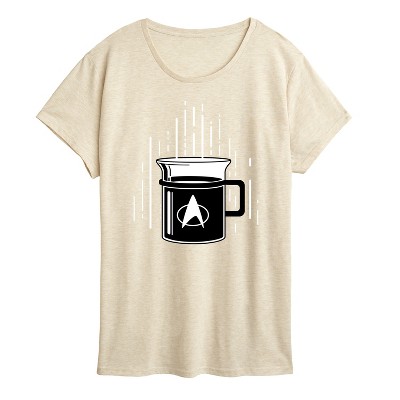 Women's - Star Trek - Tea Earl Grey Hot Short Sleeve Graphic T-Shirt