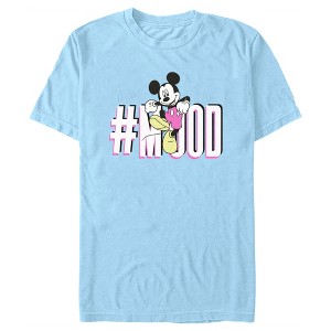 Men's Mickey & Friends Hashtag Mood T-Shirt - 1 of 4