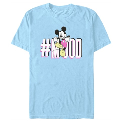 Men s Mickey Friends Hashtag Mood T shirt Target