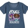Girls' - LOL Surprise! - Royal Realness Graphic Short Sleeve Fleece Dress - 2 of 4