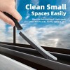 3 Pack Hard Bristle Crevice Cleaning Brush - Multifunctional Gap Cleaning Brush, Bathroom Cleaning Tools, Grout Brush - 2 of 4