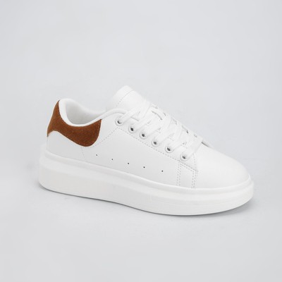 Женские кроссовки BERNESS Women's Holly Lace-Up Platform Sneakers Leopard 9 — фото 8