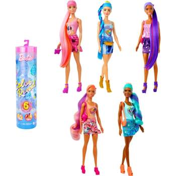 Barbie Chelsea Color Reveal Doll w/6 Surprises: 4 Bags Contain Skirt o –  Square Imports