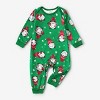 PATPAT Family Christmas Pjs Matching Sets Holiday Jammies Sleepwear Christmas Pajamas Green Elf For Family Kids - 2 of 4