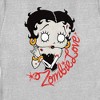 Women's Betty Boop Valentine's Day Zombie Love T-Shirt - 2 of 4
