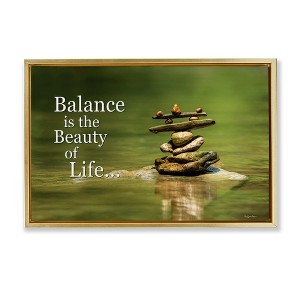 Stupell Industries Balance Is Beauty, 25" x 17" - 1 of 4