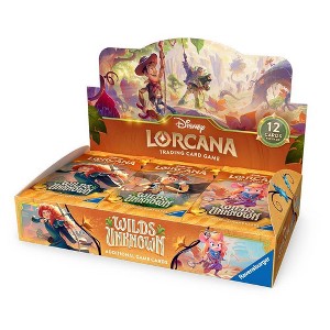 Disney LORCANA ロルカナ　シュリンク付　未開封　3BOX Disney Lorcana Trading Card Game: Wilds Unknown Booster Display