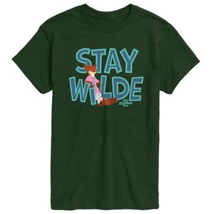 Men's - Zootopia 2 - Nick The Fox Stay Wilde Short Sleeve Graphic T-Shirt - 1 of 3