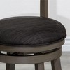 NicBex Dining Chairs Upholstered Chair Bar Height Chairs Slat Back Swivel Chair Fabric Seat for Kitchen - 2 of 4