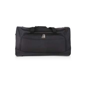 Toscano Italy by Tucci ROTOLO Rolling 28" Duffel Bag - Black