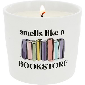 Pavilion Gift Company - Bookstore - 12 oz 100% Soy Wax Candle Scent: Whispering Pages - Drinkware - 1 of 4