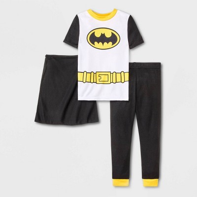 Toddler Boys' 2pc Batman Hacci Snug Fit Pajama Set - Black : Target