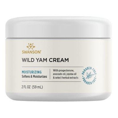 Swanson Wild Yam Cream 2 fl oz Cream.