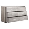 Akoasm 44.5 in. W 6-Drawer Dresser with Large Fabric Drawers For Living Room, Hallway & Entryway-Grey - 4 of 4