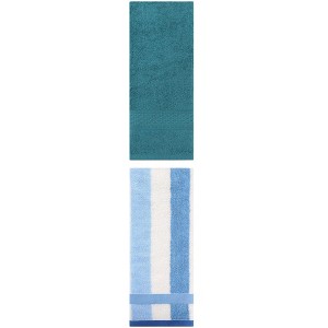 REGALWOVEN Cotton Absorbent Soft Decorative Hand Towels 13" x 30"/13" x 29" 2 Pcs - 1 of 4