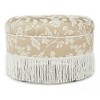 Jennifer Taylor Home Yolanda 24" Upholstered Round Accent Ottoman - 2 of 4