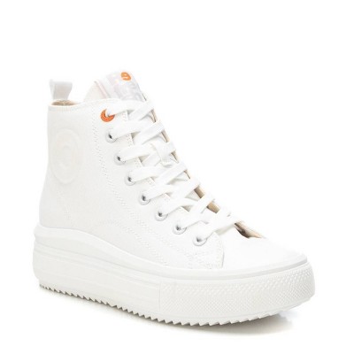 Женские кроссовки Refresh Shoes Refresh Women's High Top Canvas Sneakers with side zipper 172722 White 9 — фото 2
