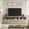 70in TV Stand for TVs up to 80", Mid Century Modern Entertainment Center with Drawer, TV Console Media Cabinet for Living Room, Bedroom - 2 of 4
