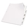 Avery Index Maker Print & Apply Clear Label Dividers w/White Tabs 5-Tab Letter 11490 - 4 of 4