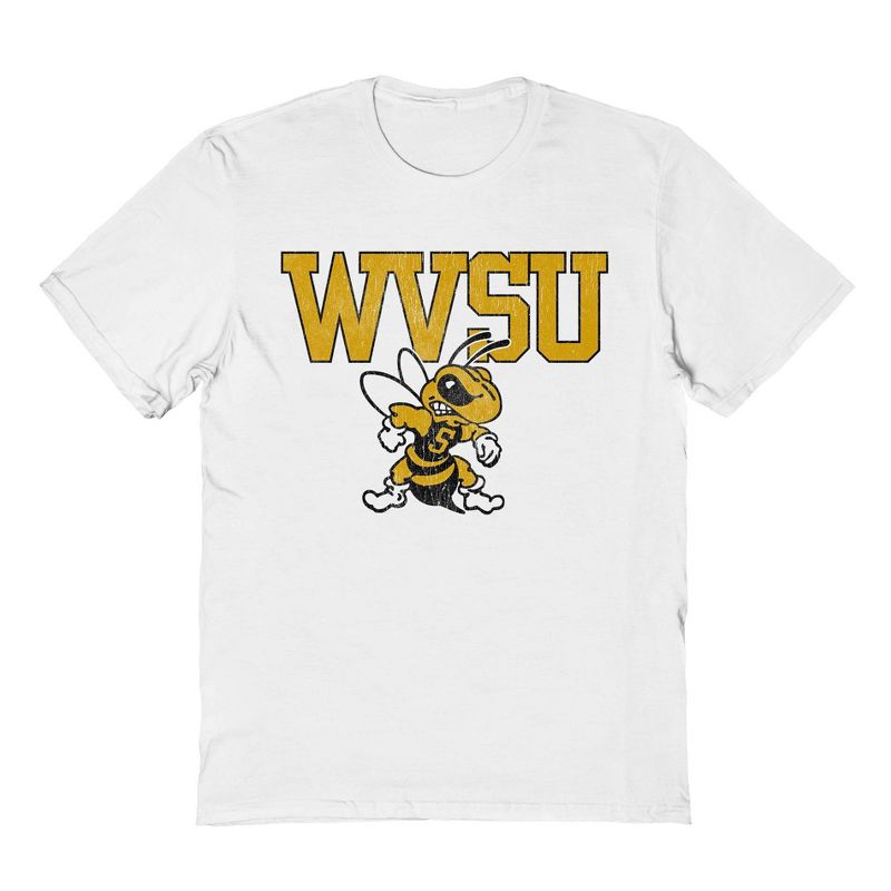 NCAA West Virginia State University T-Shirt - White, 1 of 3