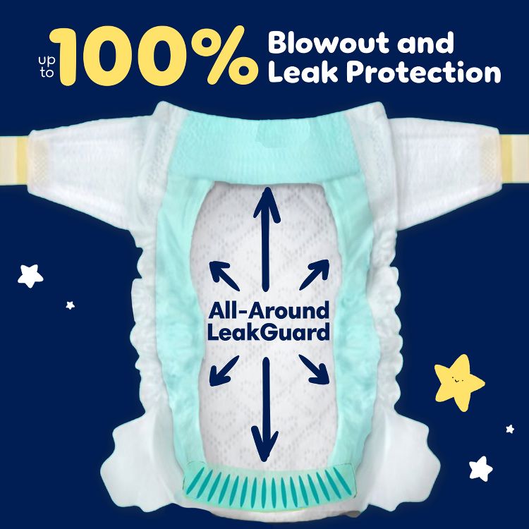 Pampers Swaddlers Overnight Diapers, 5 of 16