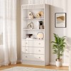 COZONY Tall 70.8" Bookshelf, Modern Wood Bookcase with Sturdy Shelves for Living Room, Office, Bedroom, or Study Storage - 3 of 4