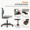 Best Office Chair Low Back Lumbar Support, Mesh Office Chair, No Arms Guy,Swivel Rolling Office Desk Chair-Cuddlewood - 3 of 4