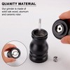 Unique Bargains Adjustable Coarseness Wooden Salt and Grinder Spice Mills - 3 of 4